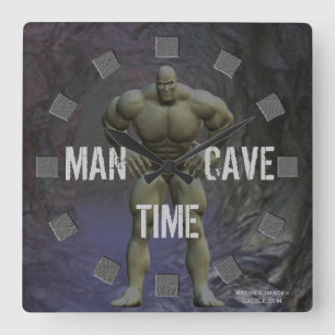 Man Cave Wall Clock