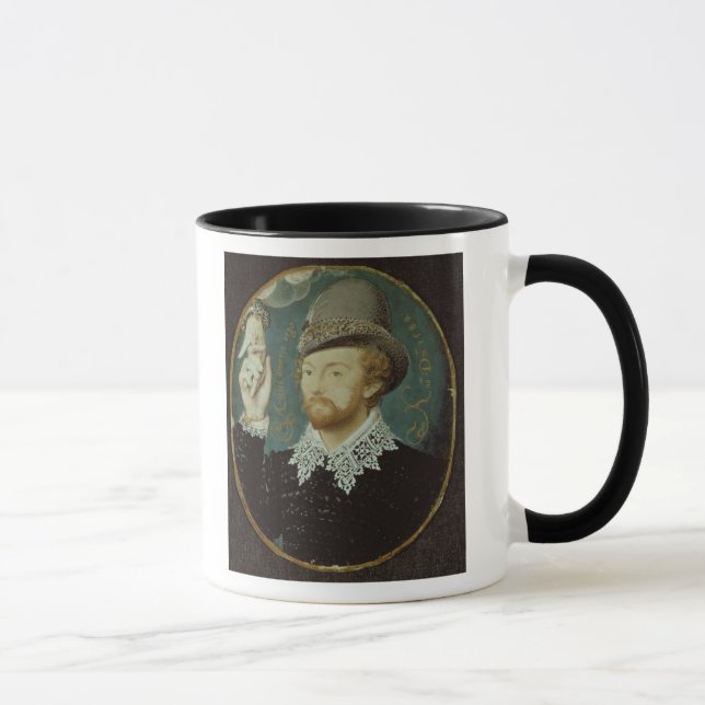 Man clasping hand from a cloud mug (Right)
