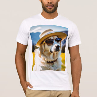 Man Clothing, cute dog T-shirt