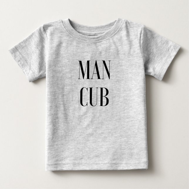 Man Cub Graphic Tee (Front)