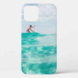 Man doing surfing iPhone 12 case