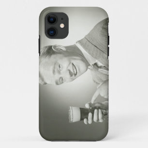 Man Drinking iPhone 11 Case