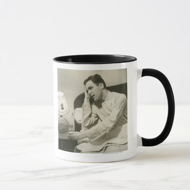 Man Drinking Water Mug (Right)