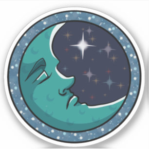 Man Face In Moon