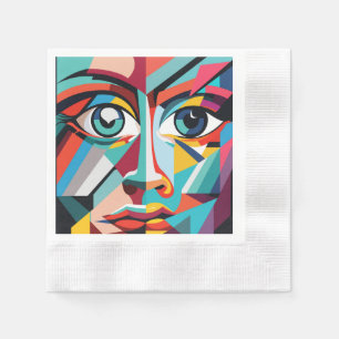  Man face Napkin