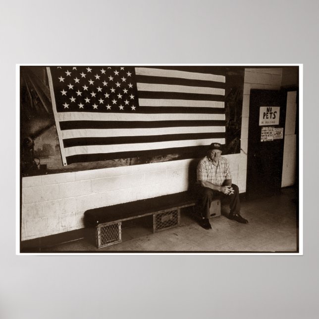 Man Flag Poster (Front)