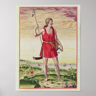 Man from a Neighbouring Tribe to the Picts Poster