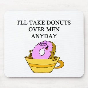 man hating woman joke mouse pad