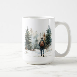 Man Hiking Mug