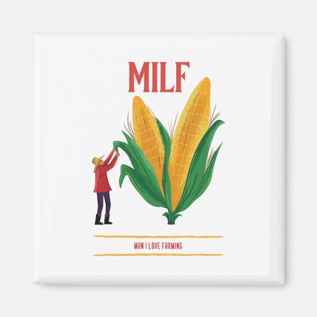 Man I Love Farming Magnet (Front)