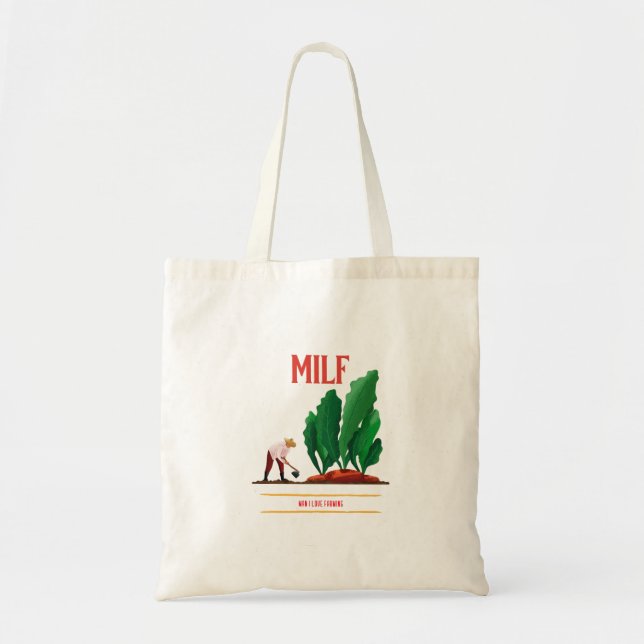 Man I Love Farming Tote Bag (Front)