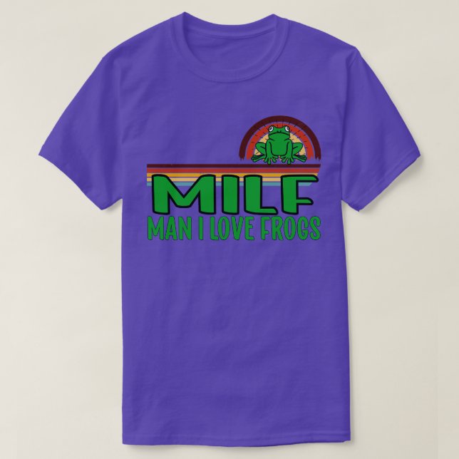 Man i love Frogs 3 T-Shirt (Design Front)