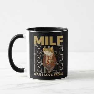 Man I love frogs frog gifts for frog lovers 2 Mug