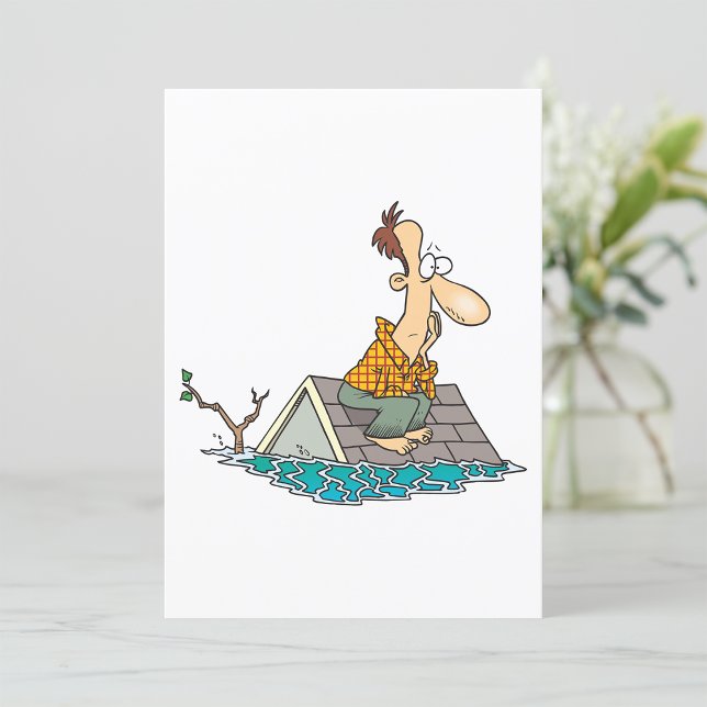 Man In A Flood Invitation (Creator Uploaded)