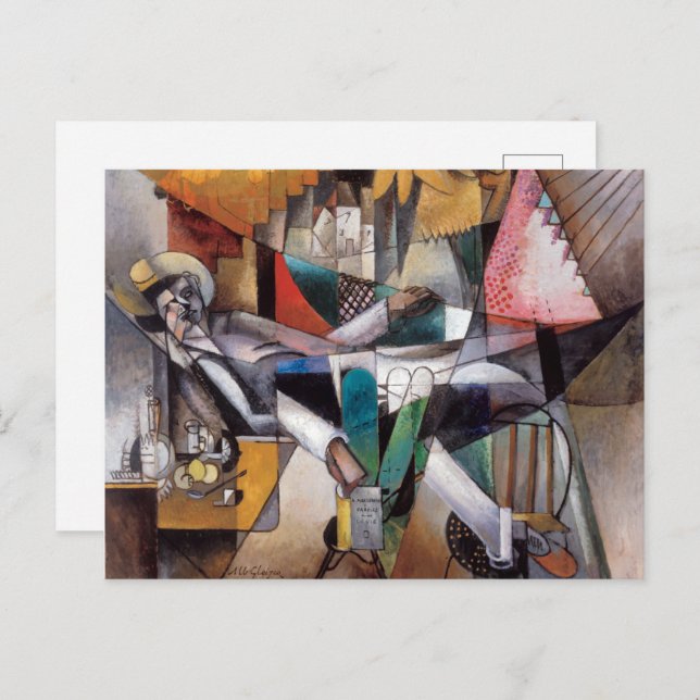 Man in a Hammock | Albert Gleizes | Postcard (Front/Back)