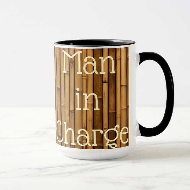"Man in Charge" Mug (Right)