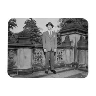 Man in Hat Magnet