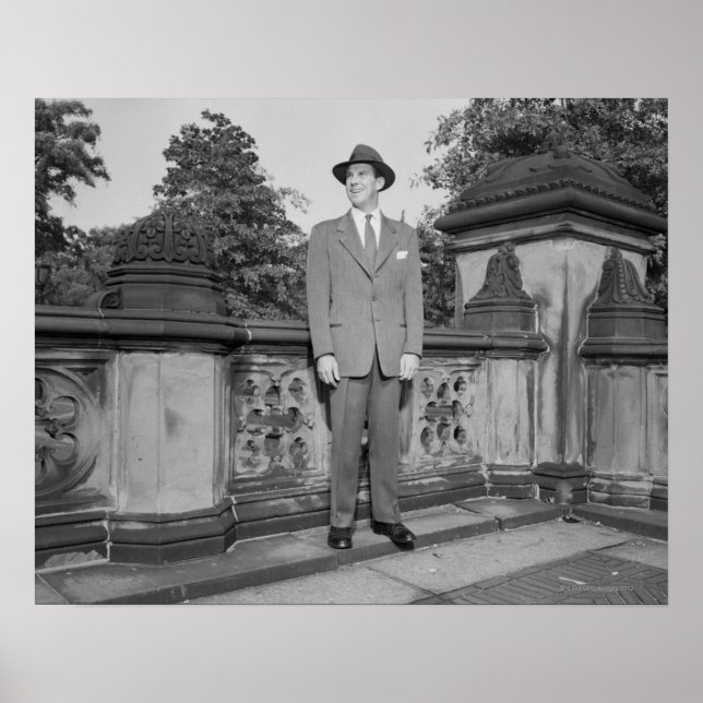Man in Hat Poster (Front)