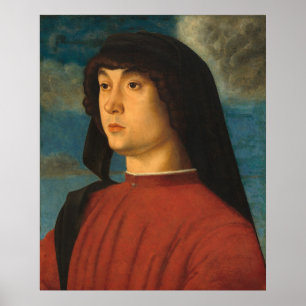 Man in Red - Giovanni Bellini Fine Art Poster