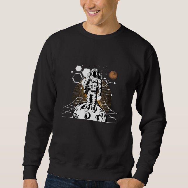 Man in Space Sweatshirt (Front)