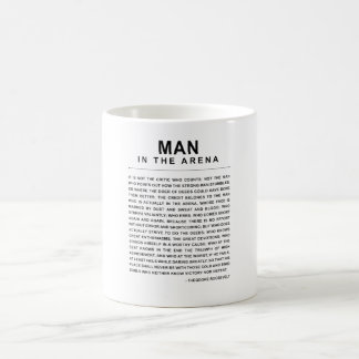 Man In The Arena - Daring Greatly Coffee Mug