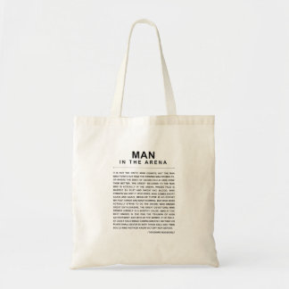 Man In The Arena - Daring Greatly Tote Bag