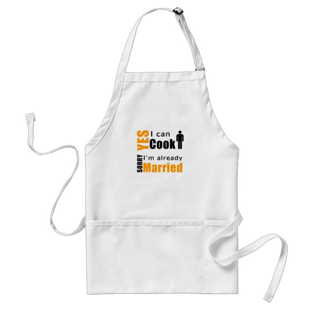 Man in the Kitchen Standard Apron (Front)
