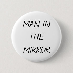 Man in The Mirror Shirt, Christian Pulisic 6 Cm Round Badge
