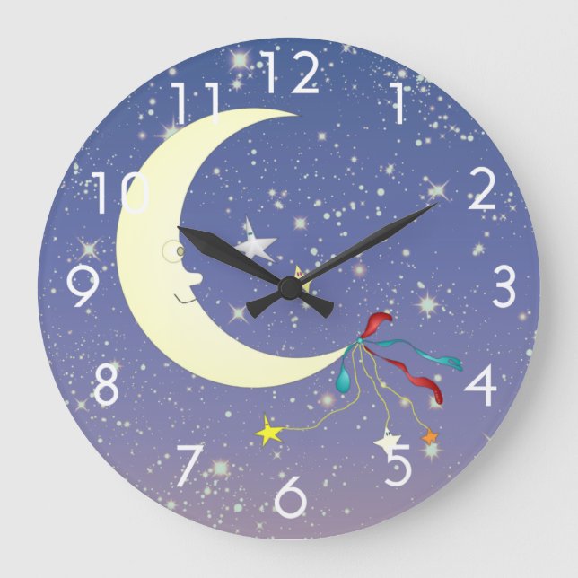 Man in the Moon Large Clock (Front)