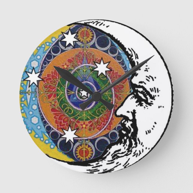 Man in the Moon wall clock (Front)
