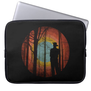 MAN IN THE WOODS FOREST LAPTOP SLEEVE