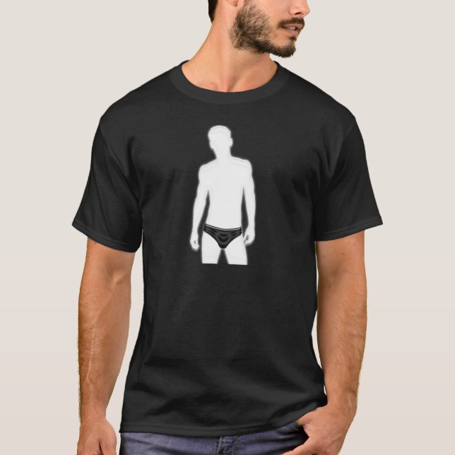 Man in Underwear T-Shirt (Front)