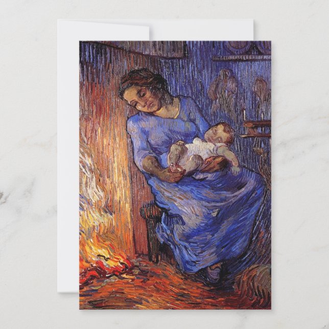 Man is at Sea by Vincent van Gogh Invitation (Front)