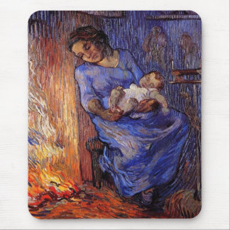 Man is at Sea by Vincent van Gogh Mouse Pad