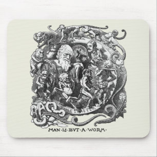 Man Is But A Worm Mouse Pad