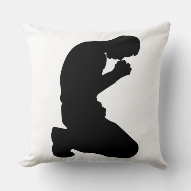 MAN KNEELING IN PRAYER CUSHION (Front)