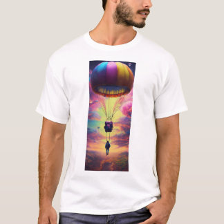 MAN_MANUAL PARACHUTE PRINTED T-SHIRT