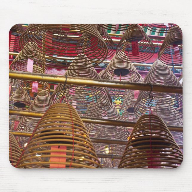 Man Mo Buddhist Temple of Hong Kong Mouse Pad (Front)