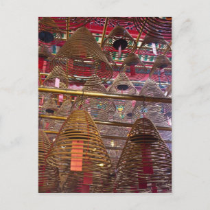 Man Mo Buddhist Temple of Hong Kong Postcard