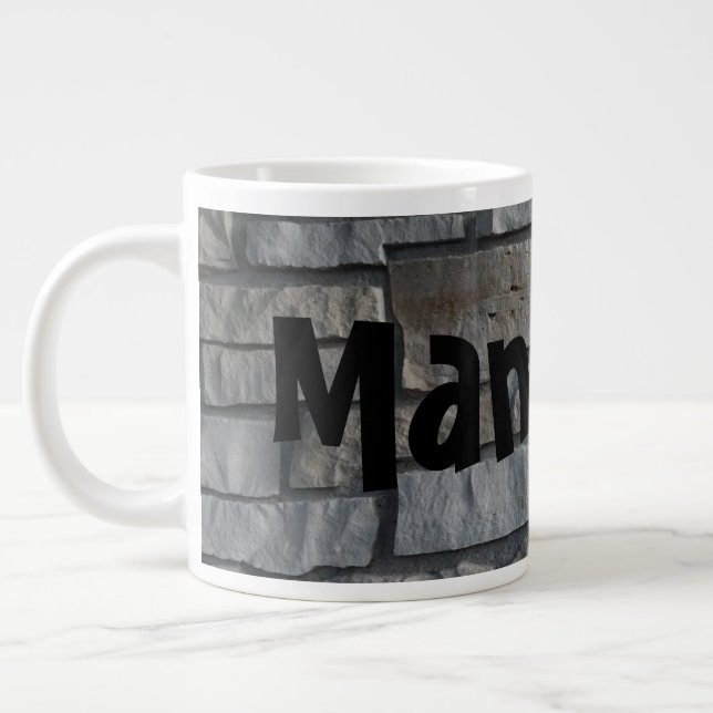 Man Mug For Your Bold Brew on a (Left)