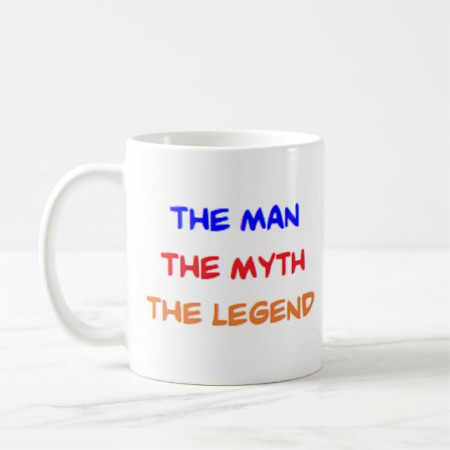 man myth legend3 coffee mug (Left)