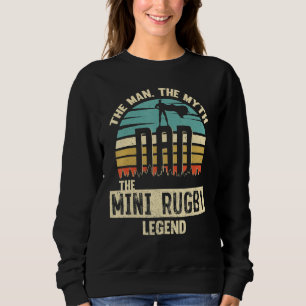 Man Myth Legend Dad Mini Rugby Sweatshirt