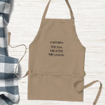 Man myth legend name fun standard apron<br><div class="desc">Personalise and add a name. Text: The Man,  The Myth,  The Legend.  Black text.</div>