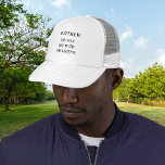 Man myth legend name fun trucker hat<br><div class="desc">For a white,  light coloured t-shirt. Personalise and add a name. Text: The Man,  The Myth,  The Legend.  Black text.</div>