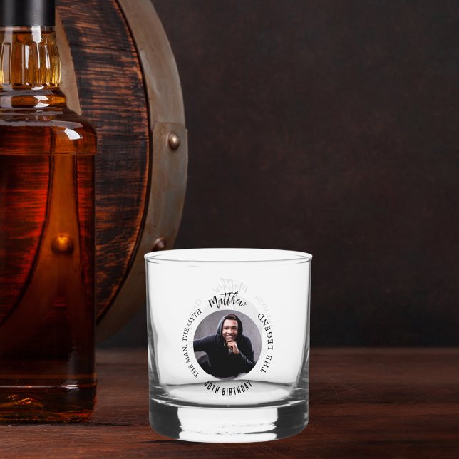 Man myth legend photo birthday party whiskey glass (Creator Uploaded)