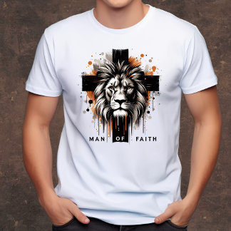 Man of Faith Christian Men's T-Shirt