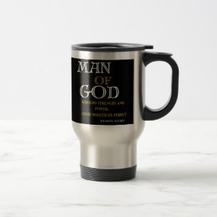 MAN OF GOD FATHERS DAY TUMBLER TRAVEL MUG