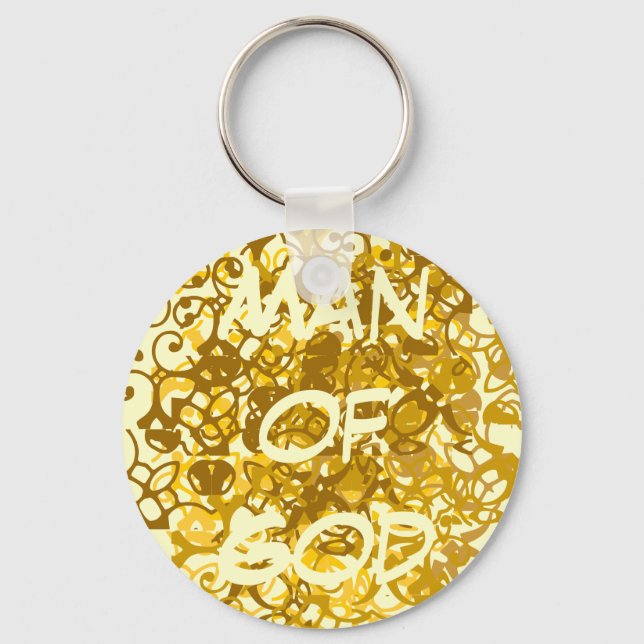 Man of God Key Ring (Front)