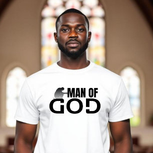 Man of God - Praying Man T-Shirt