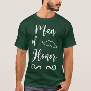 Man of Honour Wedding Matching T-Shirt